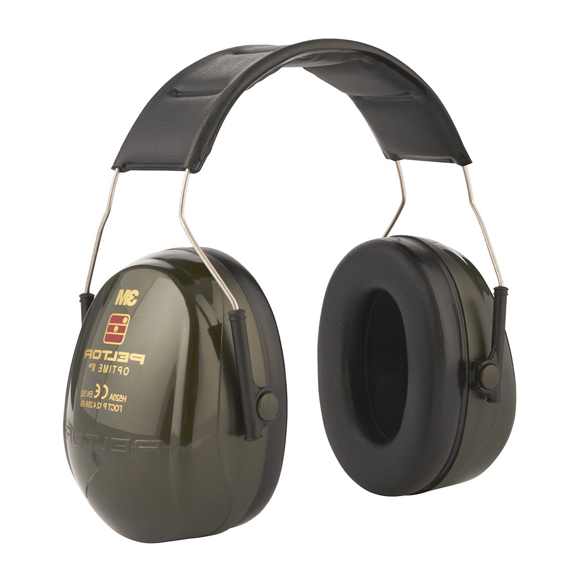 OPTIME ll Ear Defenders with Hband 31db Green One size