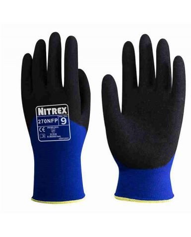 Sandy Nitrile 3/4 Coated Firm Grip Gloves