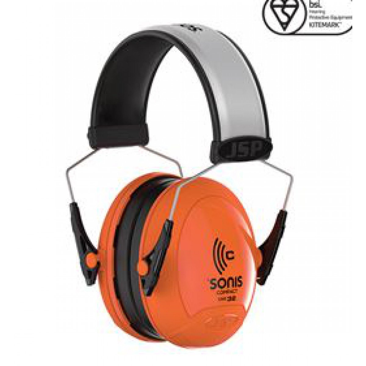 Sonis® Compact Ear Defenders With Extra Visibility Headband Extr