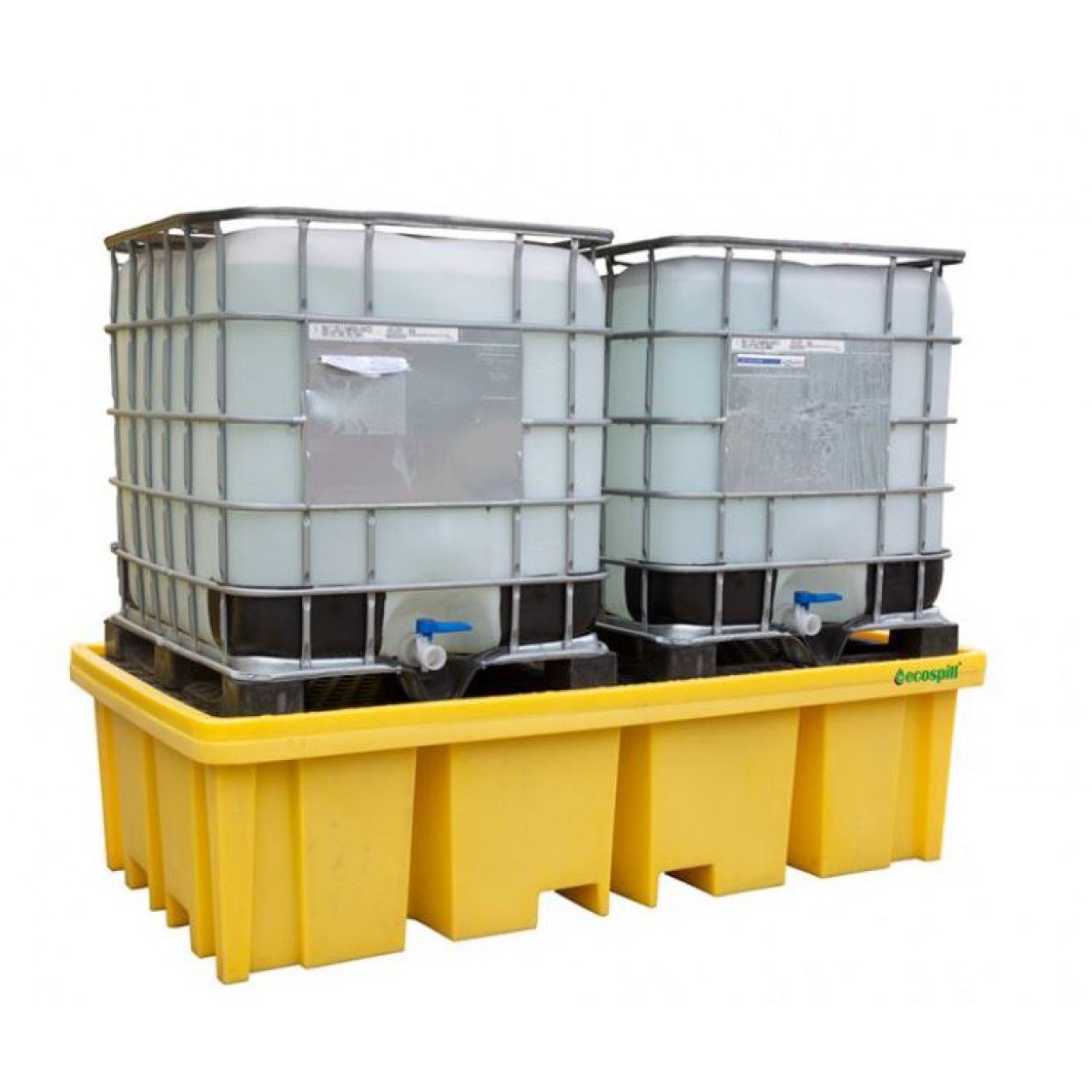 4 way entry double IBC spill pallet