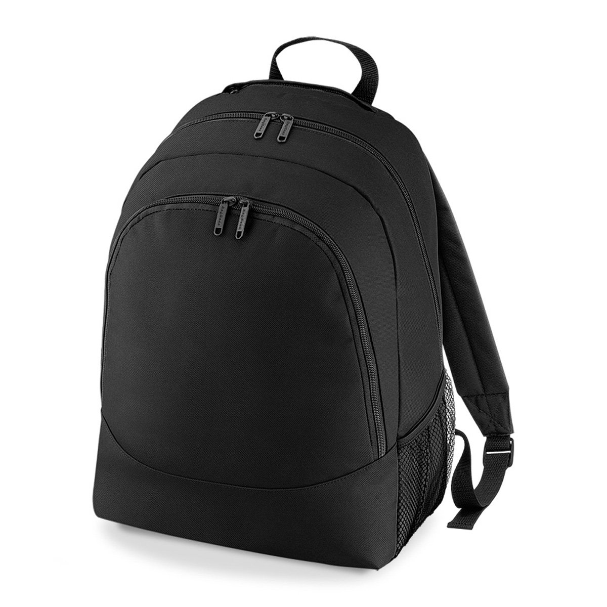 BagBase Universal Backpack 440gsm Black 42 x 30 x 20 cm