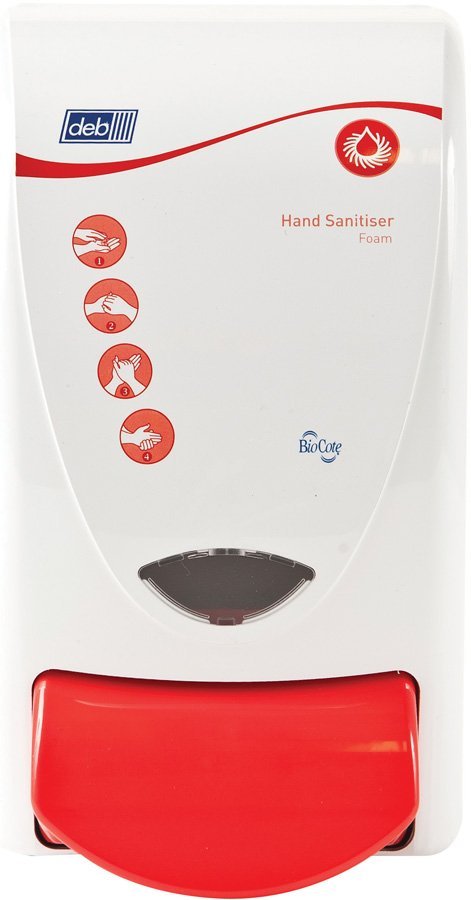 1L Sanitize Foam & Gel Transparent Dispenser