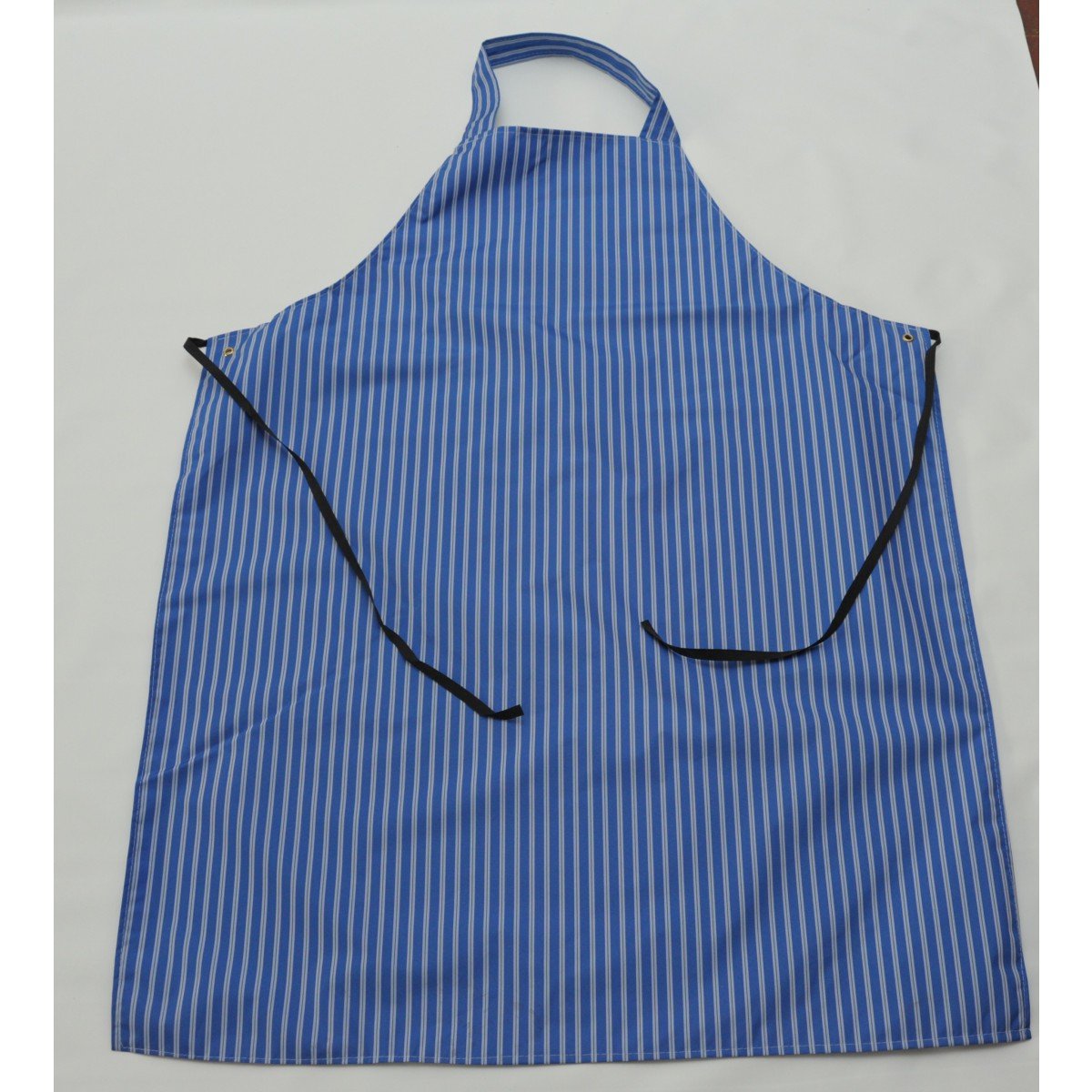 Butchers Twin Striped Apron Blue and White 42 x 36 Inch