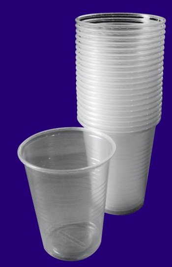 Premium Clear Squat Non-Vending Cup