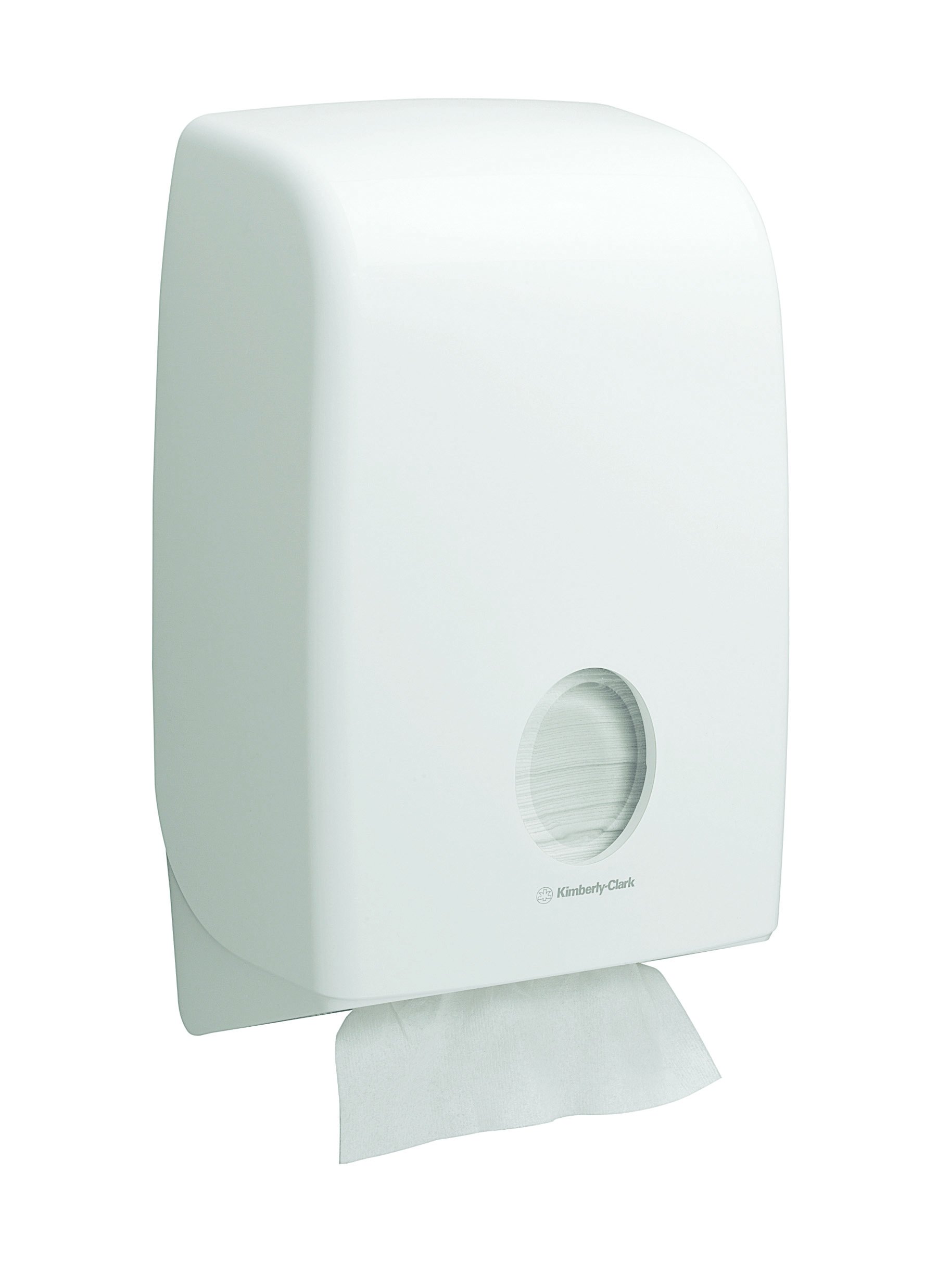 KC Aquarius Folded Hand Towel Dispenser White 40x27x14cm