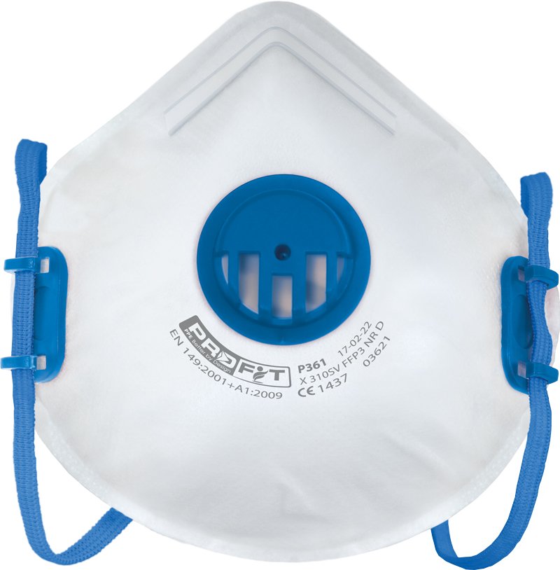 Pro-Fit Disposable Valved Respirator FFP3 NR D