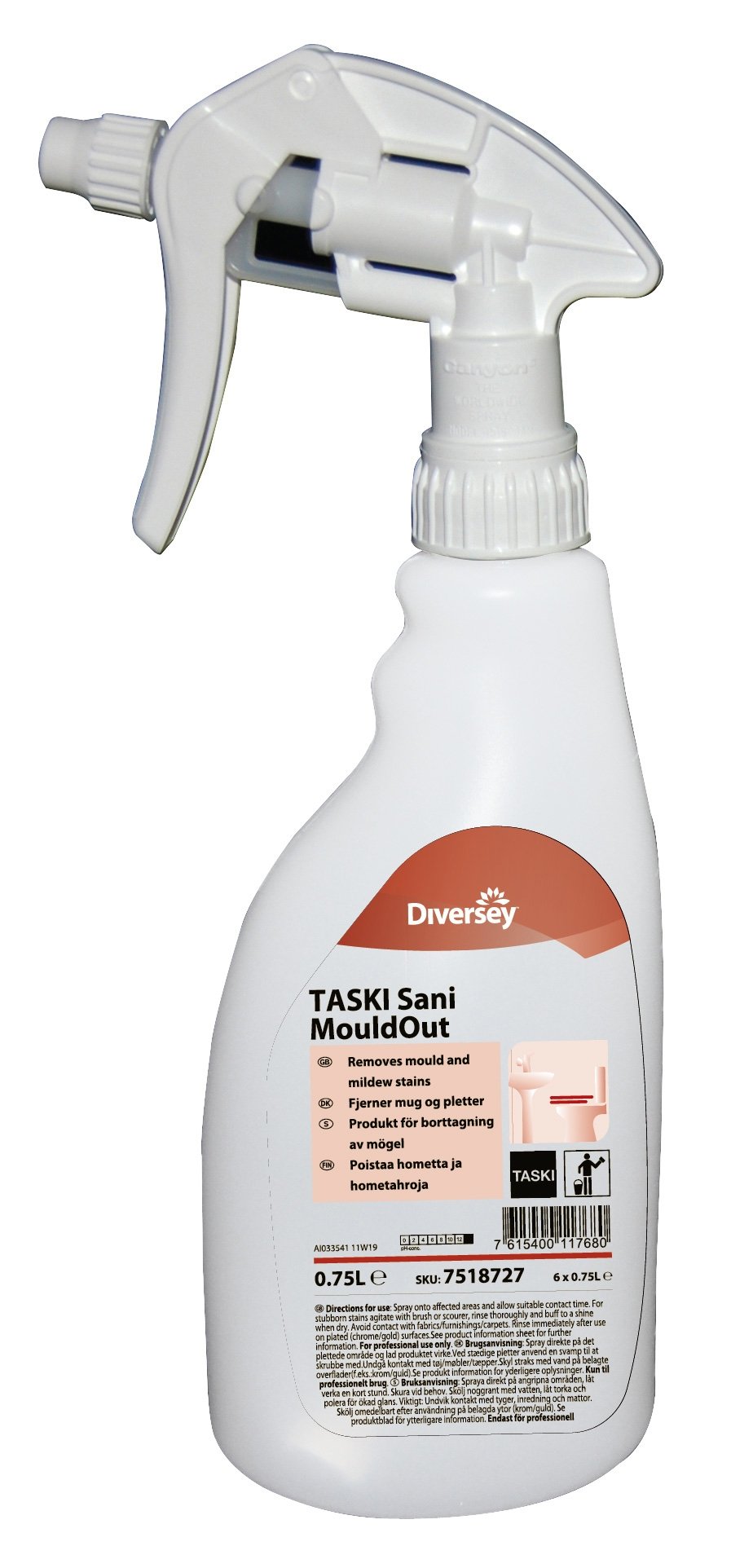 Taski Sani Mould Out Clear 750 ml