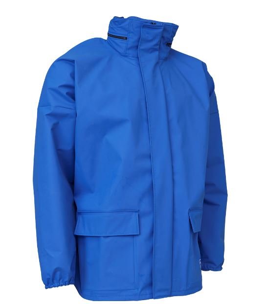 PU Jacket Blue Medium
