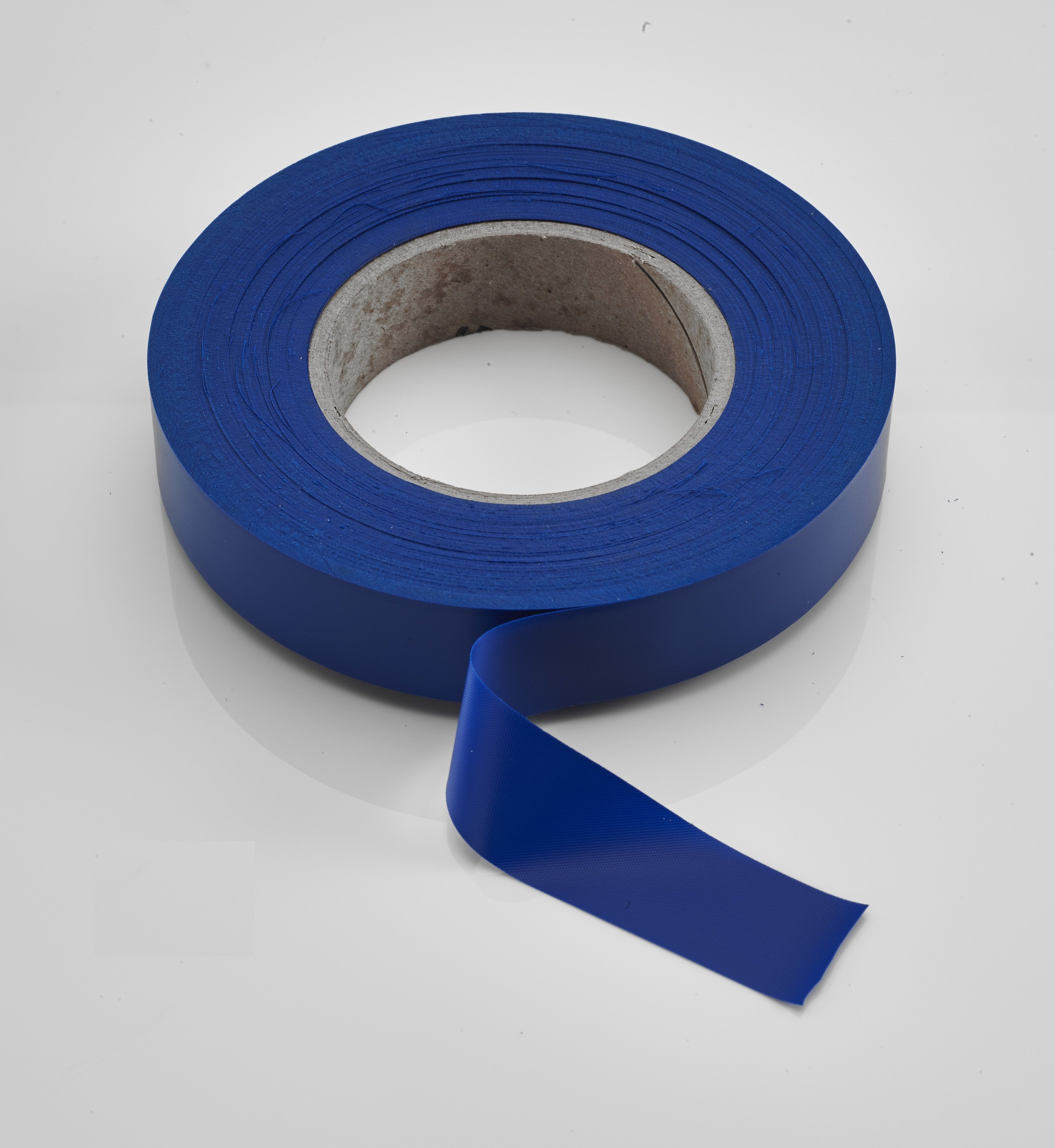 PVC Apron Ties 280mu Blue 80 m x 25 mm